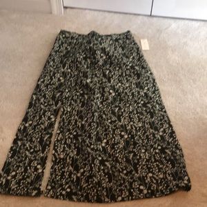 Rylee Cru women’s slit skirt forest green small